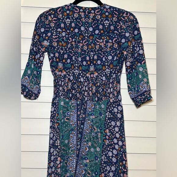 JAASE Boho Floral Button Down Maxi Dress S Beautiful!!! - Picture 11 of 11